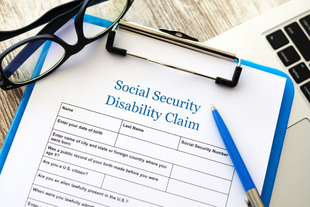 Social Security Disability Claim Form