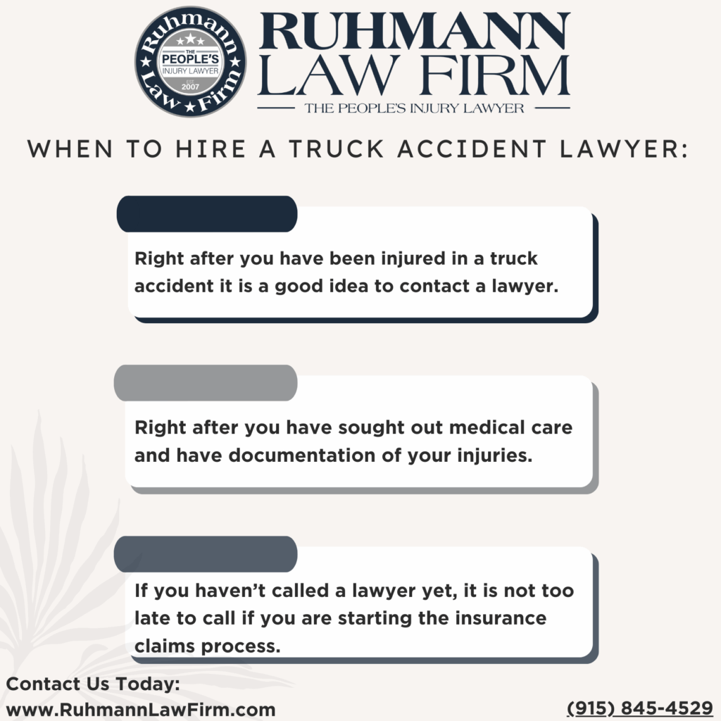 Ruhmann - After a Truck Accident Infographic 